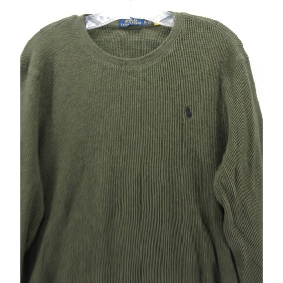 Ralph Lauren Polo Shirt XL Pullover T Tee Thermal Waffle Pony Logo - Picture 2 of 11